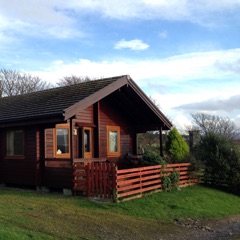 A photo of the chalet.